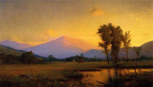Sunset, Mt. Washington by Lemuel L. Eldred