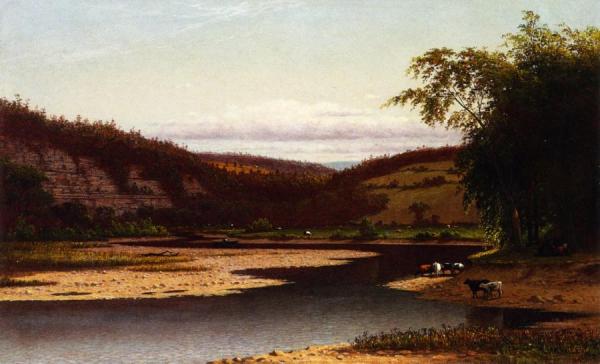 Pass Of The Genesee At Smoky Hollow by Lemuel M. Wiles