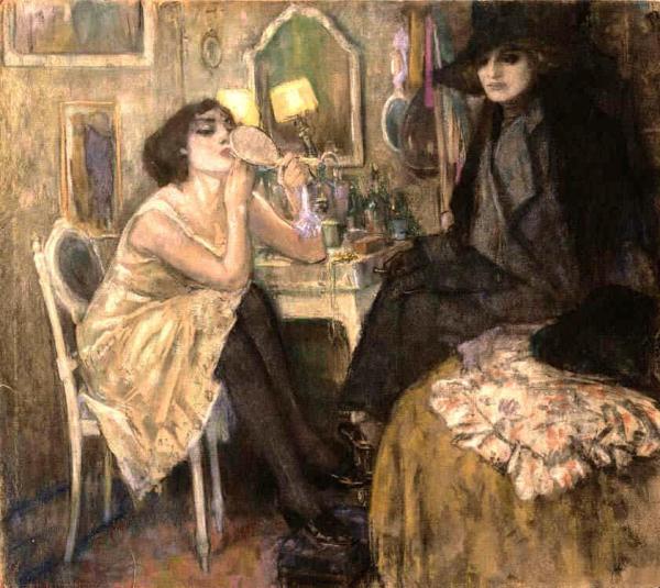 Leo Gestel Woman At Her Toilette