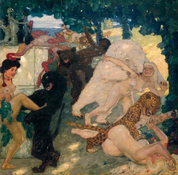 Bacchanale by Leo Putz