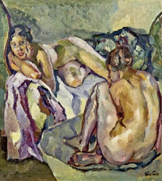 On The Couch by Leo Putz