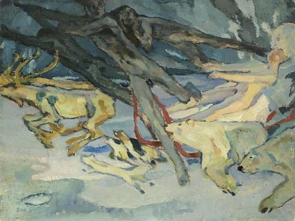 Queen Of Ice by Leo Putz