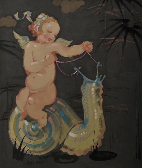 The Snail Rider by Leo Putz