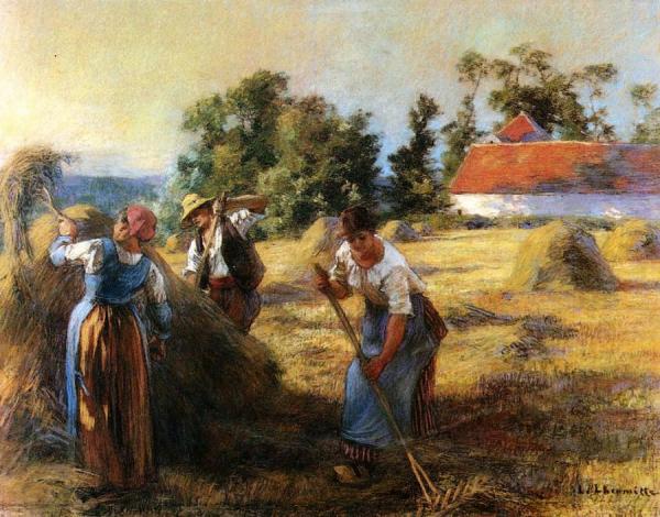 Leon Augustin Lhermitte Harvest