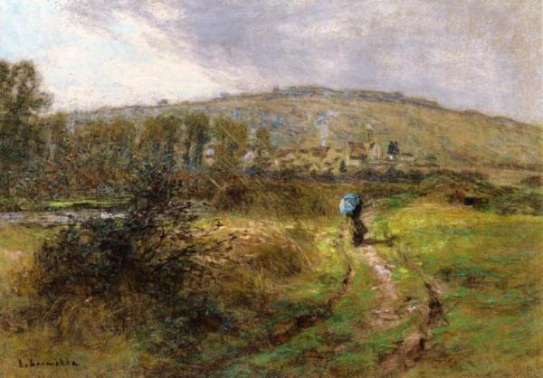 The Approaching Storm by Leon Augustin Lhermitte