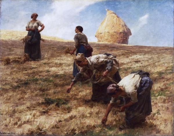 Leon Augustin Lhermitte The Gleaners