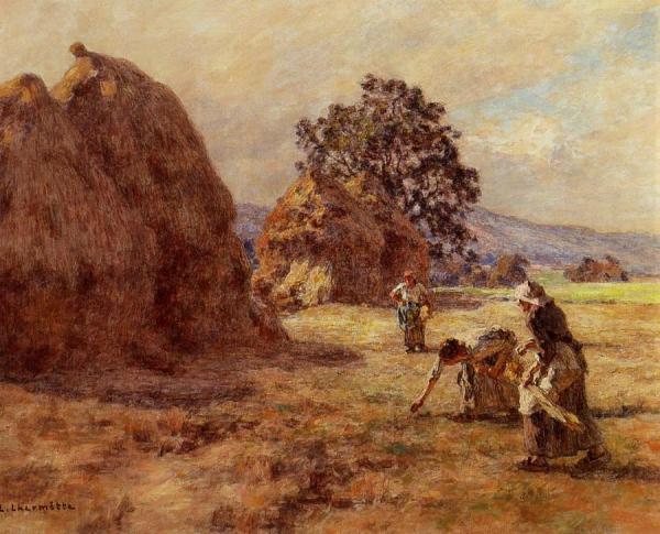 The Gleaners by Leon Augustin Lhermitte