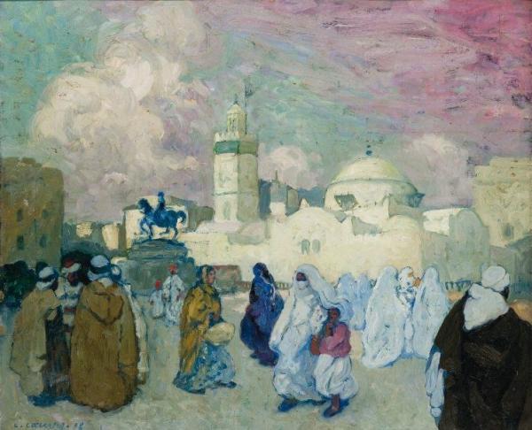 Place Du Gouvernement, Algiers by Léon Cauvy