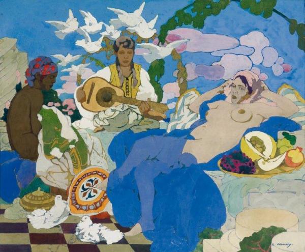The Concert by Léon Cauvy