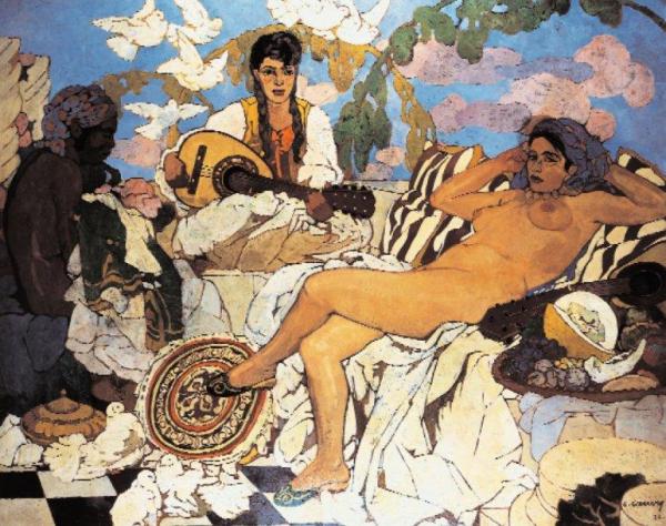 The Concert by Léon Cauvy