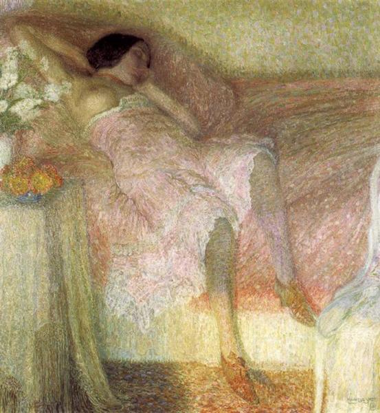 Sleeping Girl by Leon De Smet