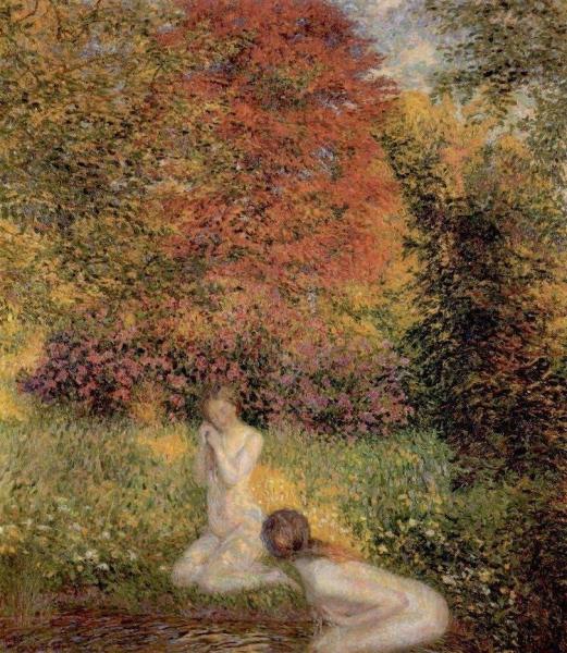 The Bathing Ladies by Leon De Smet