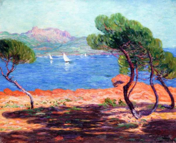 Landscape Of Agay by Léon Detroy