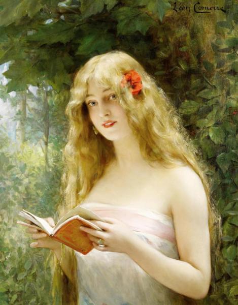 La Belle Liseuse by Leon Francois Comerre