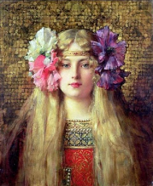 The Blonde Woman by Leon Francois Comerre Oil Painting Reproductions