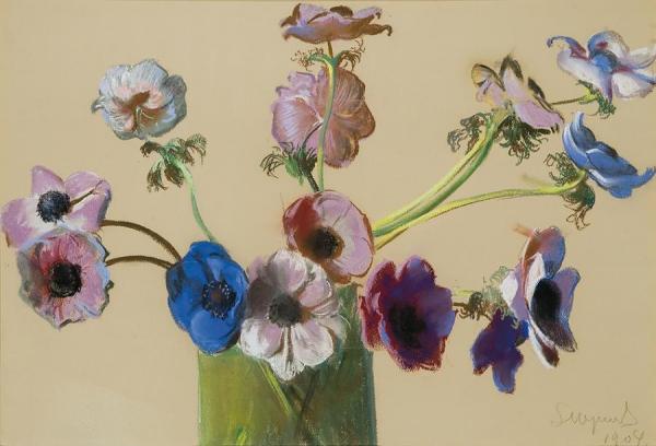 Anemones by Leon Jan Wyczolkowski