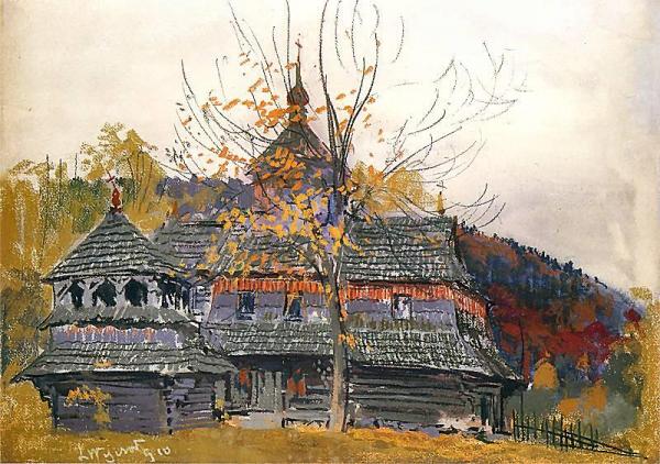 Church In Jamnie by Leon Jan Wyczolkowski