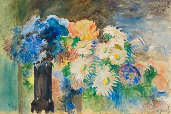 Leon Jan Wyczolkowski Flowers