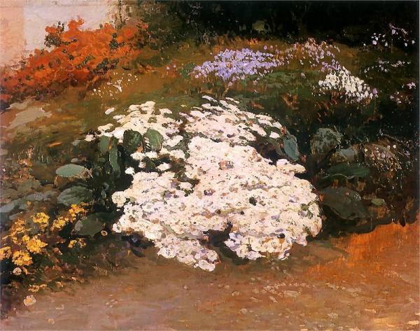 Garden by Leon Jan Wyczolkowski