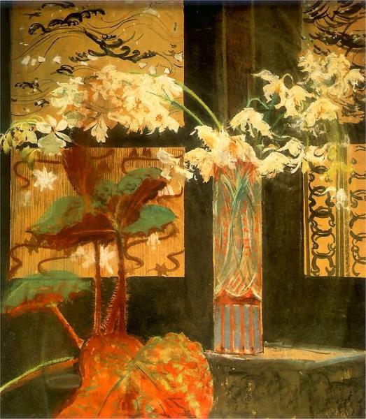 Orchids by Leon Jan Wyczolkowski