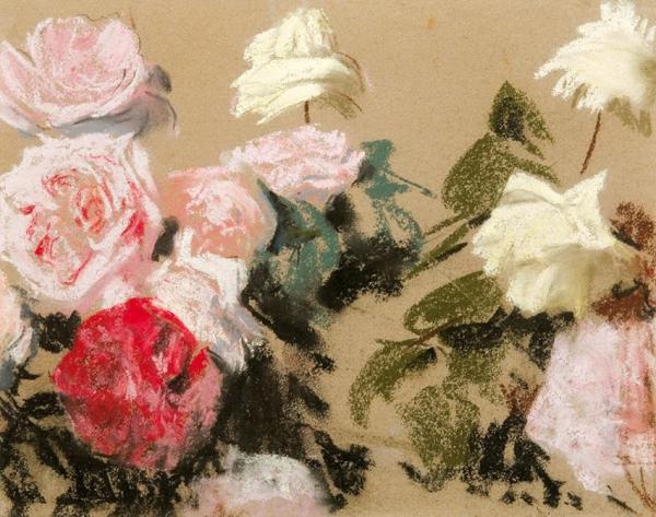 Roses by Leon Jan Wyczolkowski