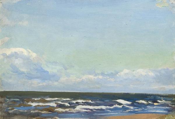 Sea In Palanga by Leon Jan Wyczolkowski