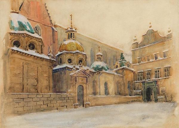Wawel Cathedral by Leon Jan Wyczolkowski