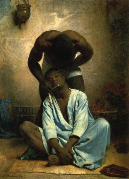 The Barber Of Suez by Leon Joseph Florentin Bonnat Oil Painting Reproductions