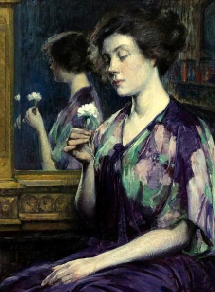 A Precious Flower by Leon Kroll
