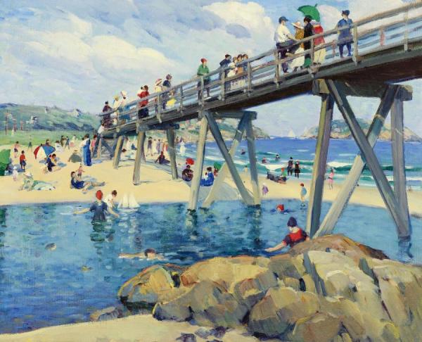 Leon Kroll Good Harbor Beach, Gloucester