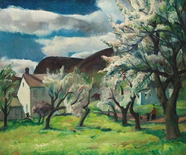 Leon Kroll May At Woodstock