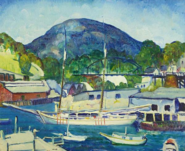 Rockport, Maine by Leon Kroll