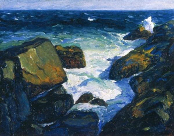 Sunlit Sea by Leon Kroll