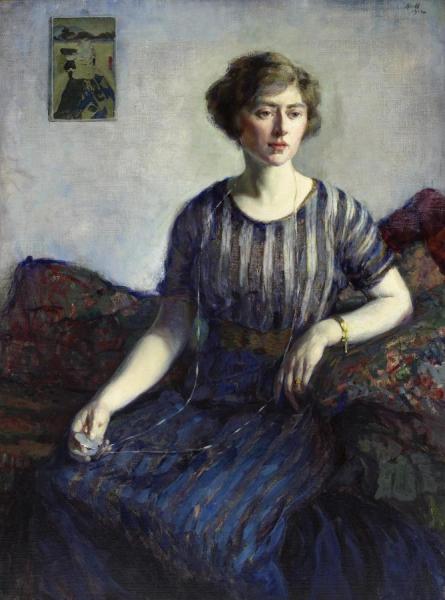 Tess Kroll Pergament, The Artist's Sister,1912 by Leon Kroll