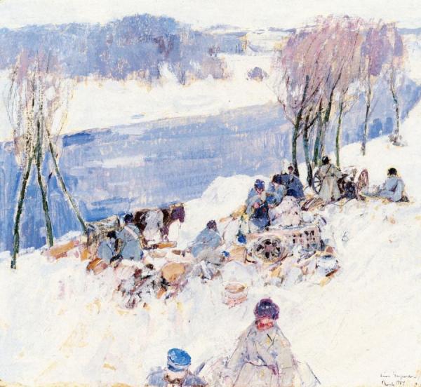 Russia, 1914 by Leon Shulman Gaspard Oil Painting Reproductions