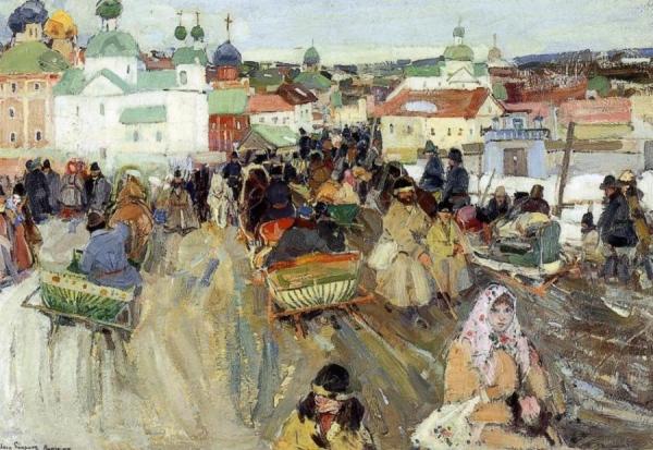 Russian Christmas by Leon Shulman Gaspard