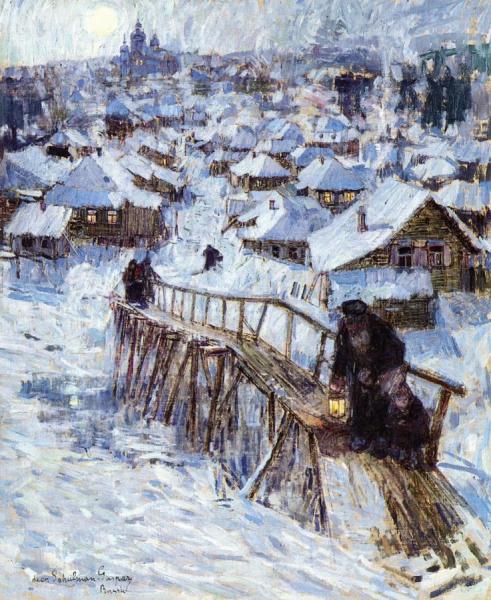 The White Night by Leon Shulman Gaspard