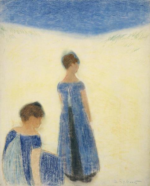 Femmes Dans Les Dunes by Léon Spilliaert
