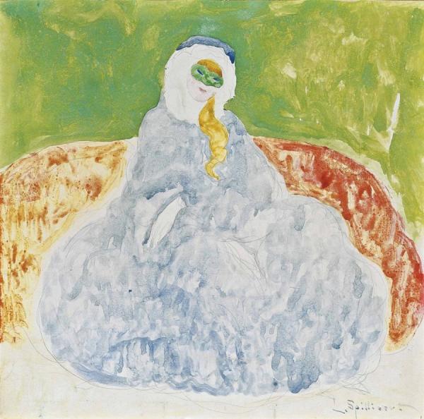 Le Loup Vert by Léon Spilliaert