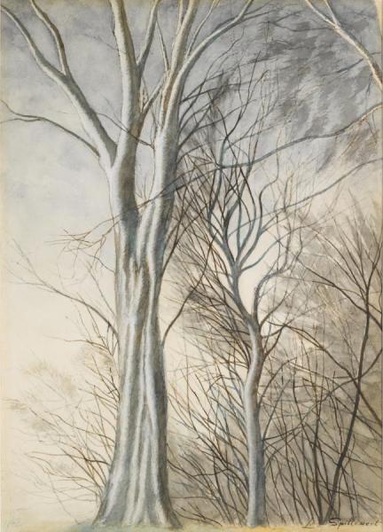 Les Arbres by Léon Spilliaert