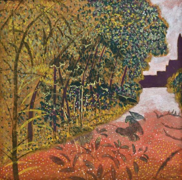 Parkzicht   Coin D'un Parc by Léon Spilliaert Oil Painting Reproductions