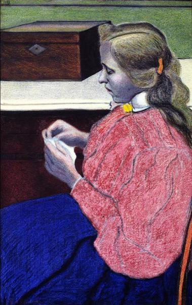 Léon Spilliaert Portrait Of Rachel, The Artist's Sister