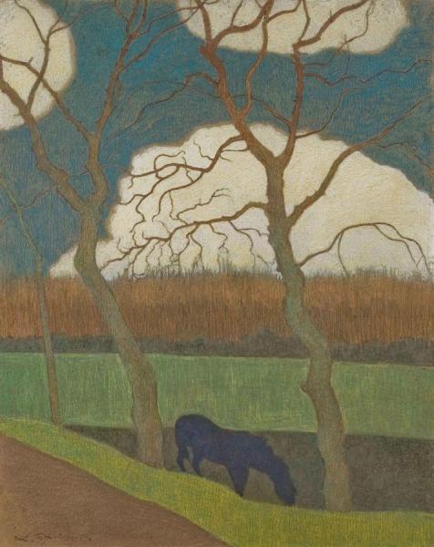 The Mare by Léon Spilliaert Oil Painting Reproductions