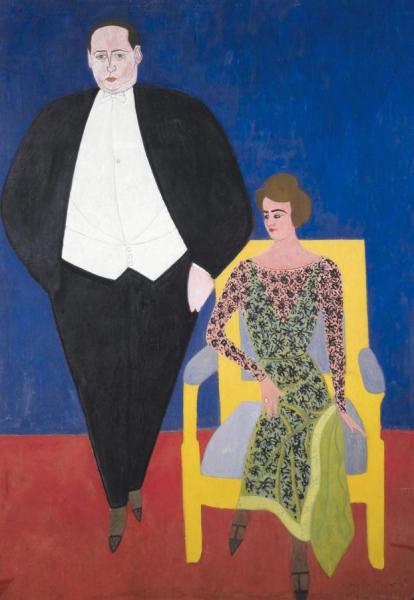 Van Hecke Et Norine by Léon Spilliaert