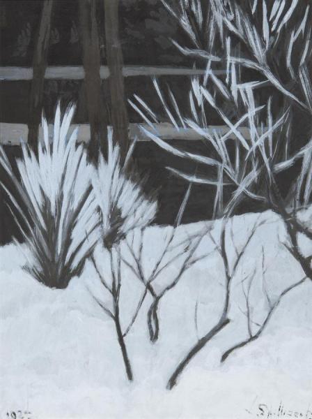 Vegetatie In De Sneeuw by Léon Spilliaert Oil Painting Reproductions