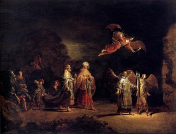 Journey Of The Three Magi To Bethlehem by Leonaert Bramer