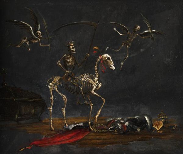 Mors Triumphans by Leonaert Bramer Oil Painting Reproductions