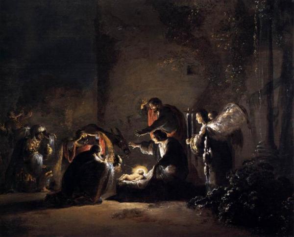 The Adoration Of The Magi by Leonaert Bramer Oil Painting Reproductions