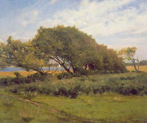 French Landscape by Leonard Campbell Taylor