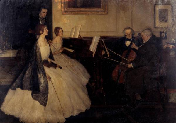 The Rehearsal by Leonard Campbell Taylor